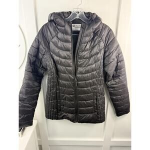 Cute Black Puffy Coat Size S